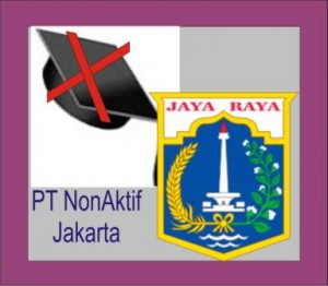 Daftar PT Non Aktif di DKI Jakarta